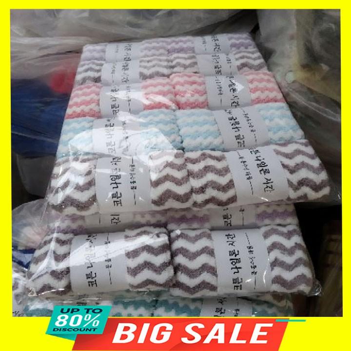 Khăn tắm kẻ xuất hàn siêu thấm 70x140cm