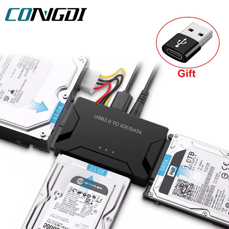 Cáp chuyển đổi bộ chuyển đổi bộ chuyển đổi đĩa cứng USB 3.0 đến SATA ID