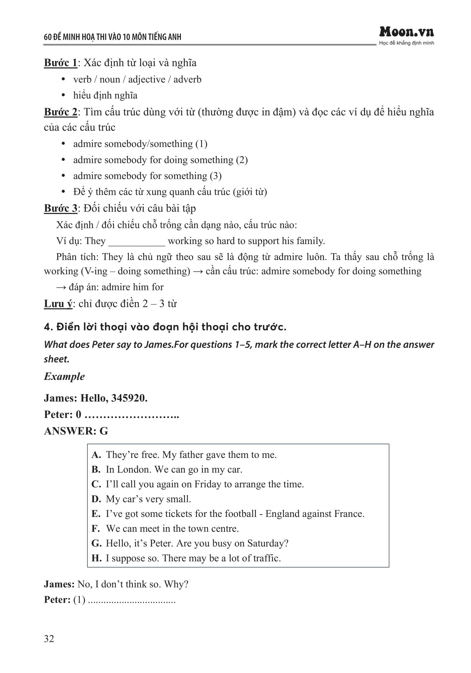 Sách - 60 Đề Minh Họa Thi Vào 10 - Môn Tiếng Anh