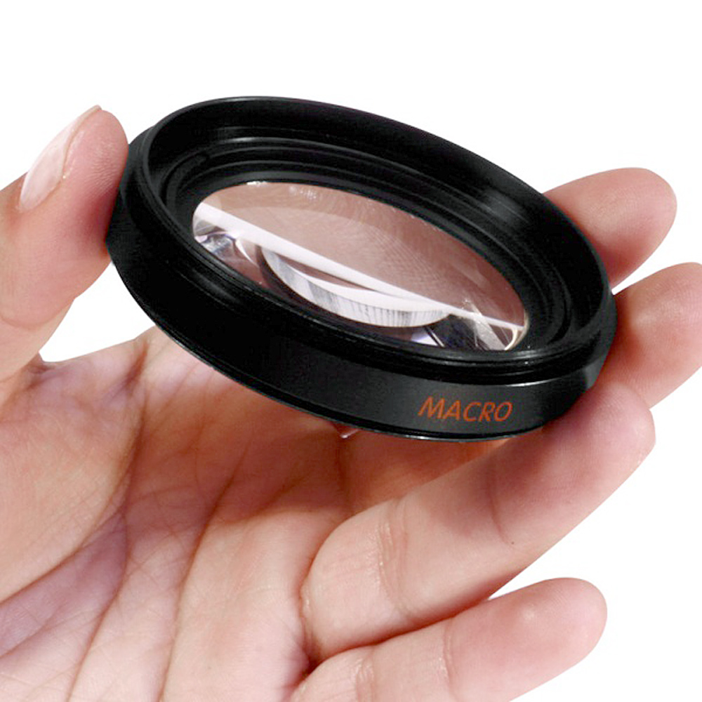 Ống kính góc rộng HD 52MM 0,45x, ống kính macro cho máy ảnh DSLR Canon Nikon Sony Pentax 52MM