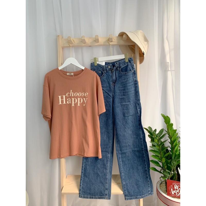 Quần jeans xuông rách gối siêu dài chân