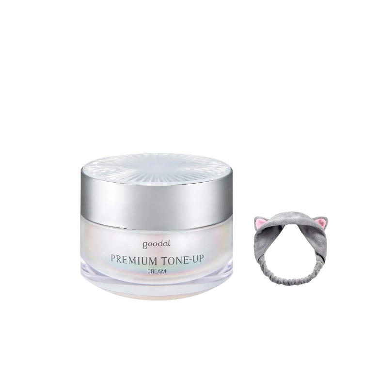Kem Dưỡng Da Trắng Da Cao Cấp Goodal Premium Snail Tone Up Cream Chiết Xuất Ốc Sên + Tặng kèm 1 băng đô tai mèo xinh xắn