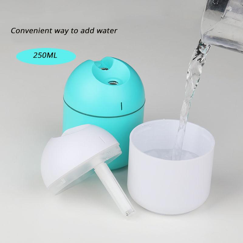 USB Máy Khuếch Tán Lọc Không Khí Máy Phun Sương Tạo Ẩm Khuếch Tán Cho Gia Đình Nhỏ Không Khí Mini Xông Phòng Thanh Lọc Phun Xịt Nước Bổ Sung Nhạc Cụ