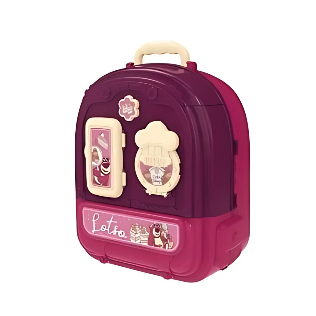 Bộ ba lô đồ tráng miệng Disney Pixar Lotso, Bộ đồ chơi nhập vai cho bé LT008-991A