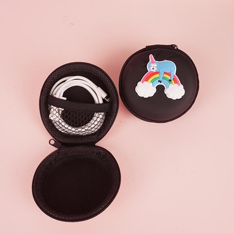 Hộp Đựng Tai Nghe Cáp Sạc Có Dây Không Dây Bluetooth Hoạt Hình H167