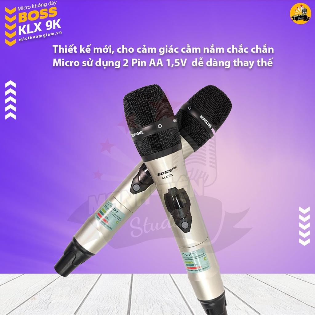 Bộ Đầu Thu Karaoke KÈM MICRO KHÔNG DÂY KAW K-9000 Chống Hú Tốt Chất Lượng Cho Âm Thanh Tuyệt Hảo