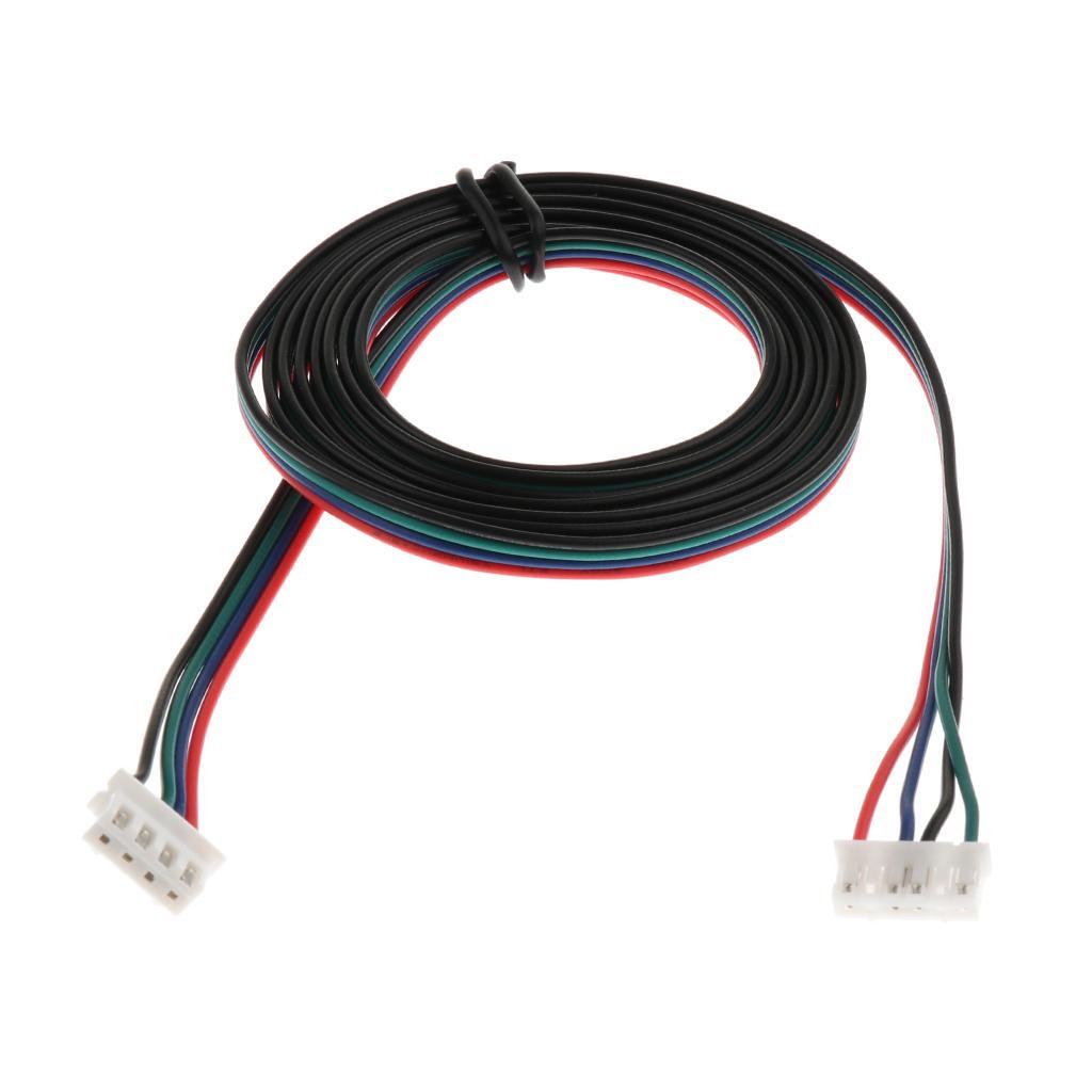 4 Pack 3D Printer Stepper Motor Extended Cables Connector  Wire XH2.54