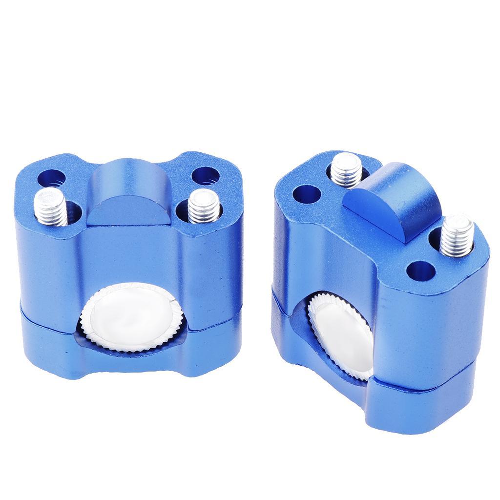 Motorcycle Handlebar Riser Mounting Clamp Adapter