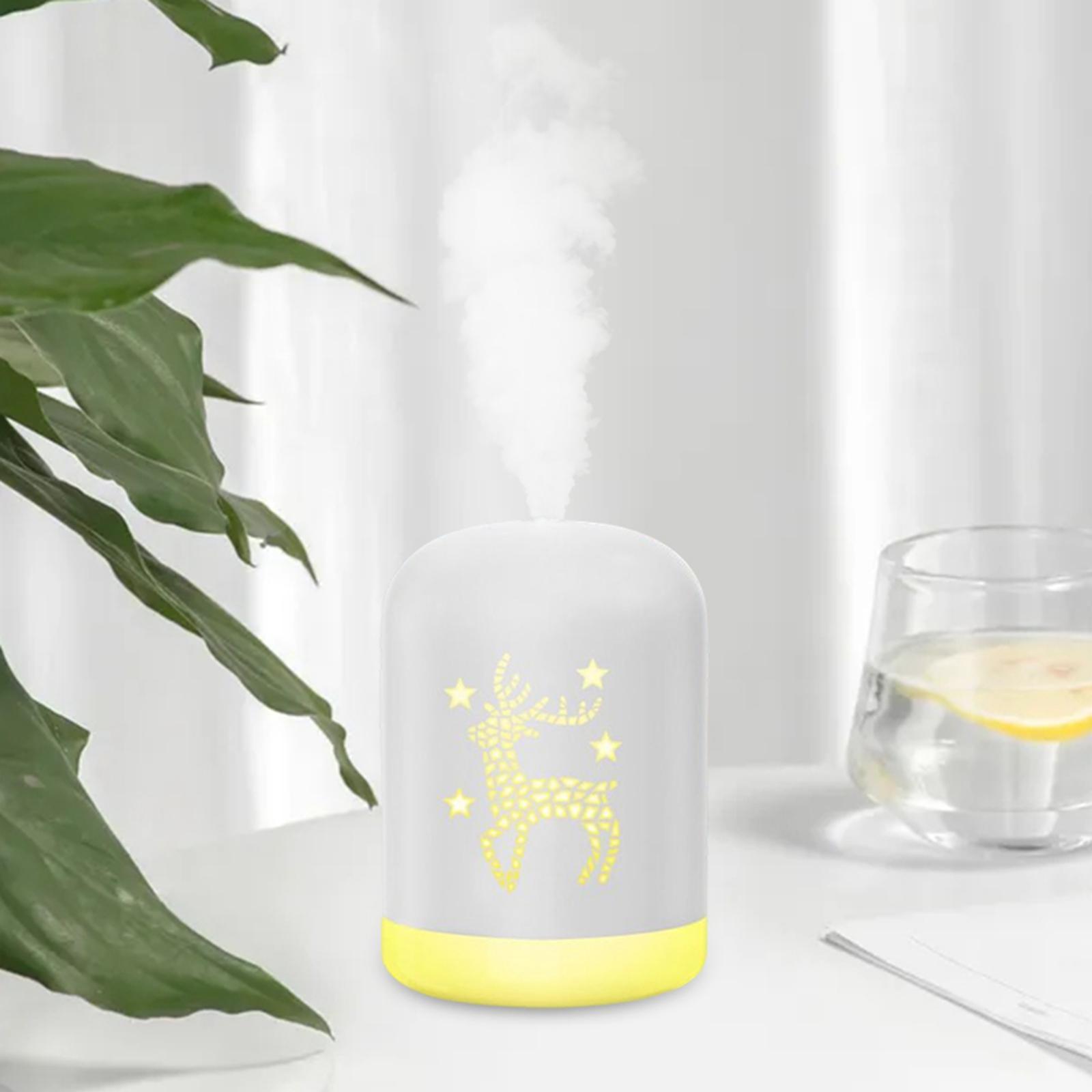 USB Humidifier Bedside Night Air Humidifier for Desktop Home
