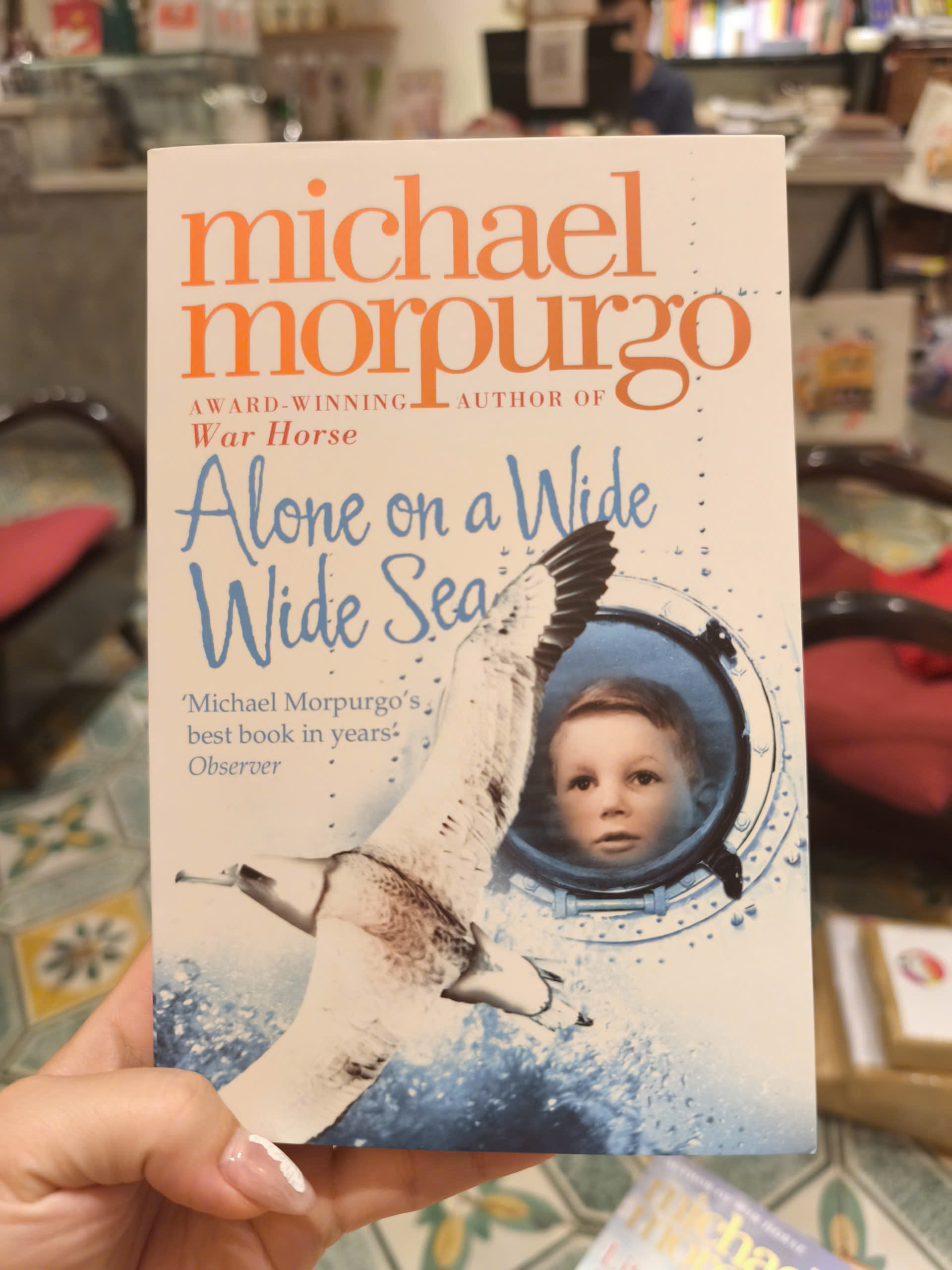 Alone on a Wide Wide Sea by Michael Morpurgo - Children Story book in English - Sách Ngoại Văn