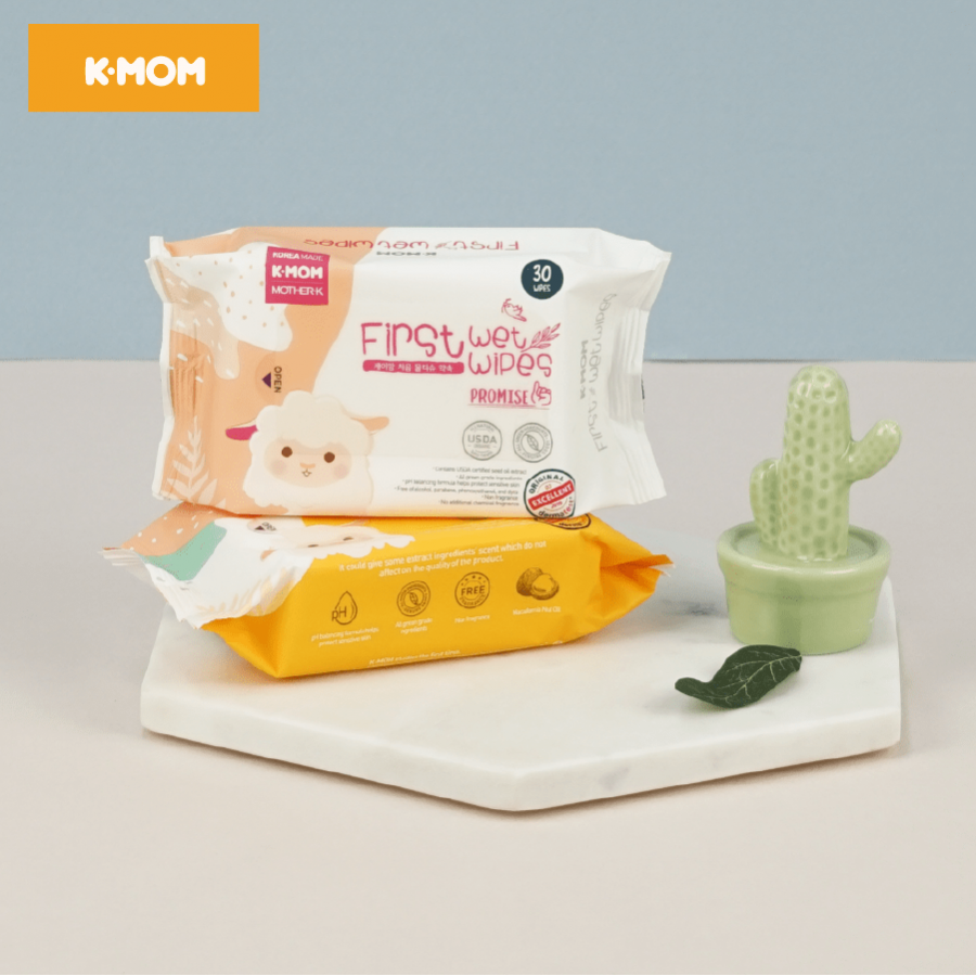 Khăn ướt cao cấp K-Mom Hàn Quốc