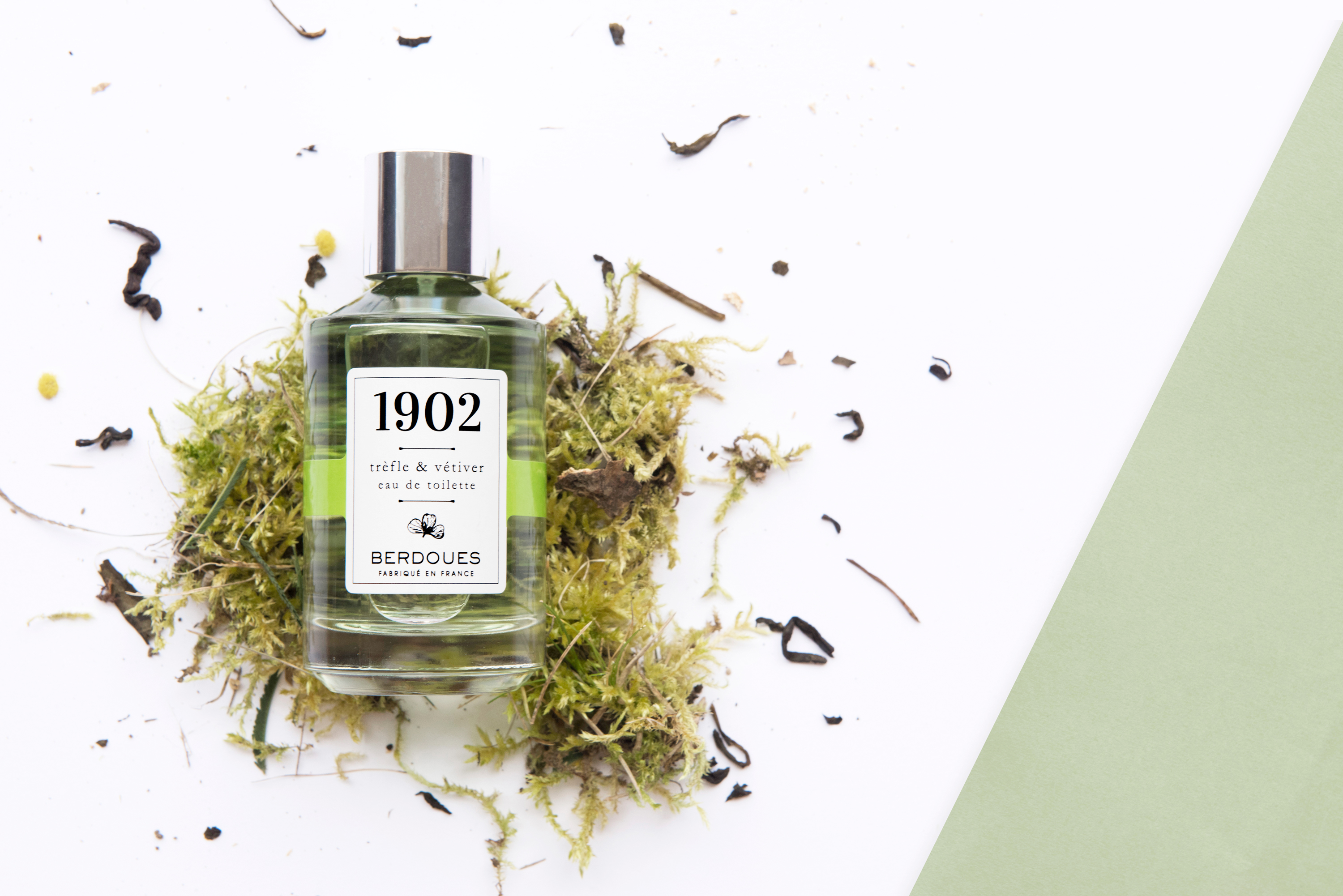 Nước Hoa Berdoues 1902 Trefle &amp; Vetiver Eau De Toilette 100ml + Tặng Kèm 1 Sữa Tắm Berdoues 1902 Shower 50ml