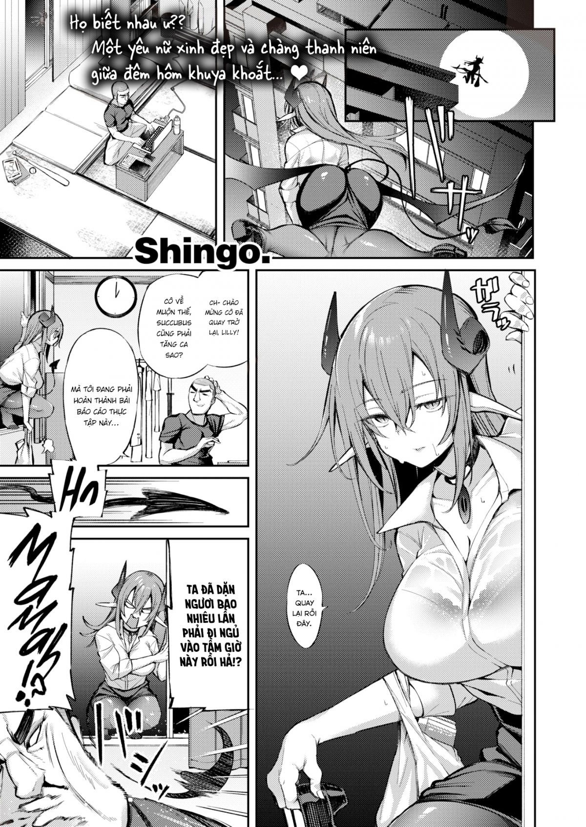 [18+]ánh trăng lilly ~một succubus chuyên cần~ chapter 1 1