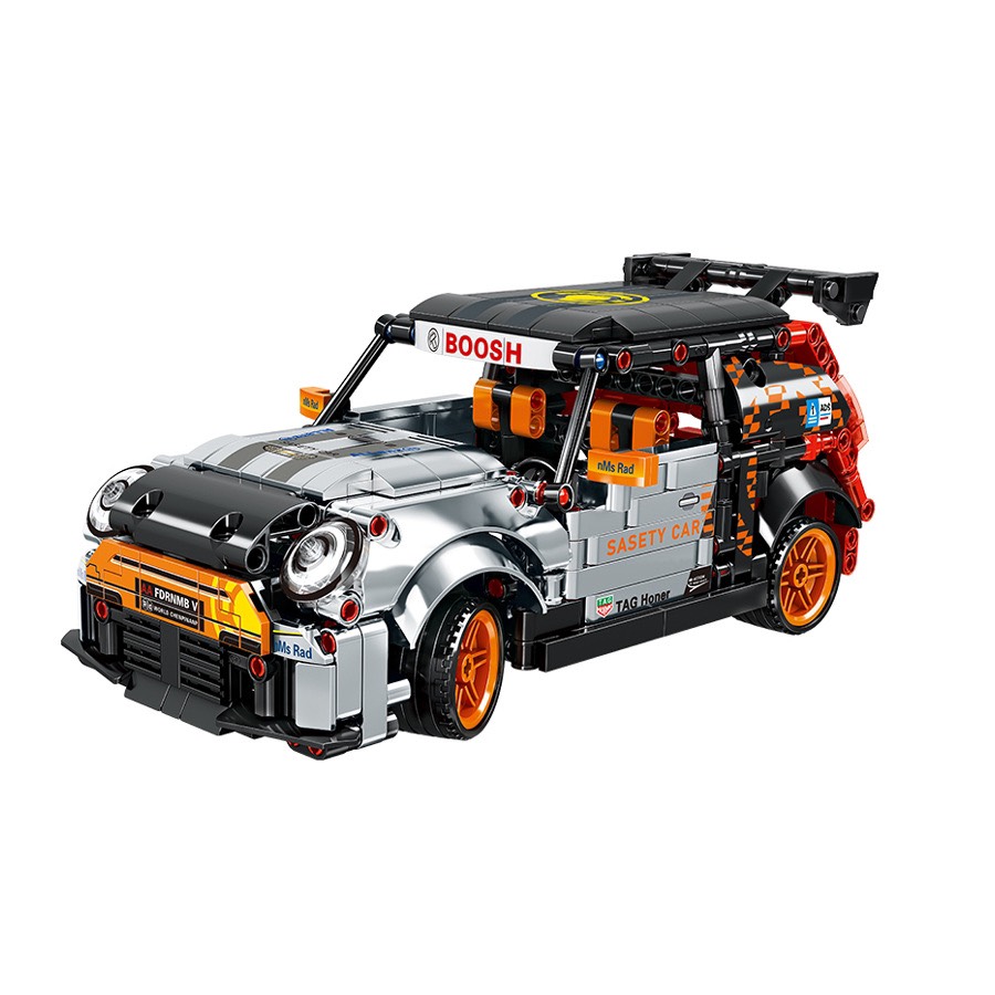 Đồ chơi lego mini, lego lắp ráp xe thể thao cao cấp phát triển tư duy cho bé 8207 642 chi tiết, nhựa abs loại 1 - Quà tặng phát triển kỹ năng cho bé