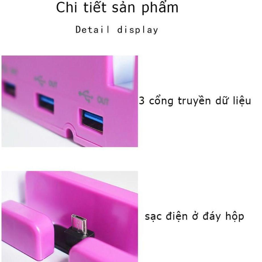 Hộp đồ văn phòng lưu trữ USB SilverCrest (Trắng Đen)