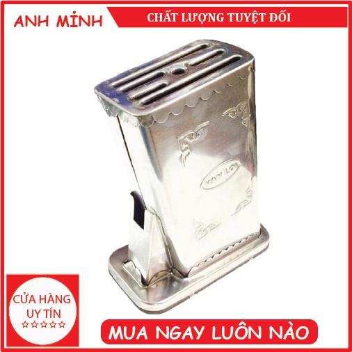 Giá Cắm Dao Xéo Bằng Inox 7 Ngăn Cao Cấp Anh Minh