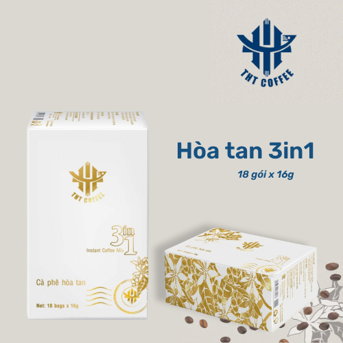 Cà phê hòa tan 3 in 1 - THT Coffee