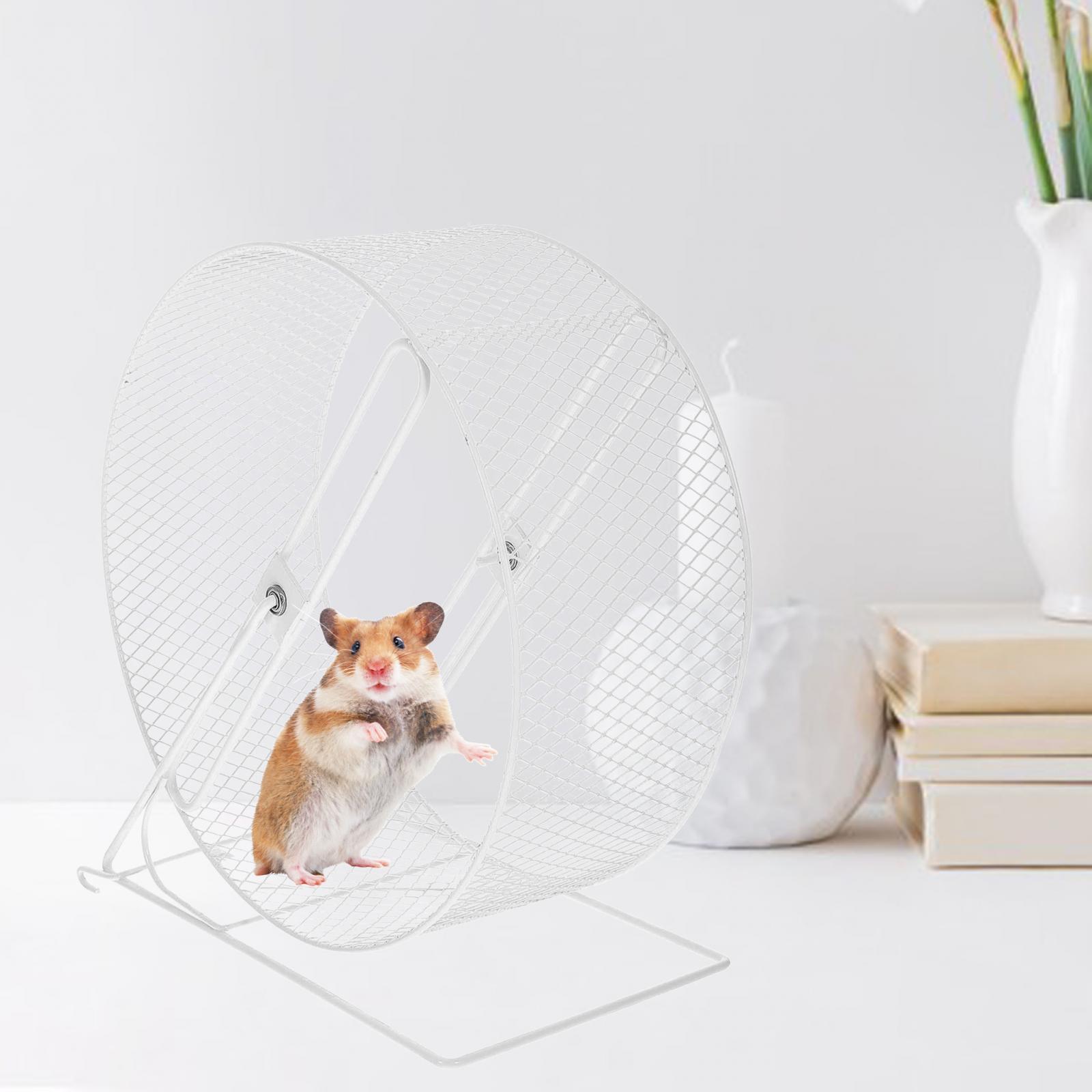 Hamster Exercise Wheel Toy Mute Running Wheel for Rats Small Animal Squirrel