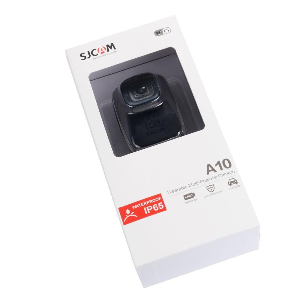 SJCAM A10 COM có thể đeo được Cam hồng ngoại Video Bảo mật Video Recorder Night Vision Laser Định vị WiFi Action Sports Camera di động