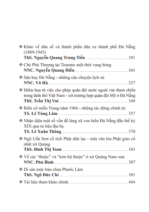 Miền Trung những vấn đề lịch sử