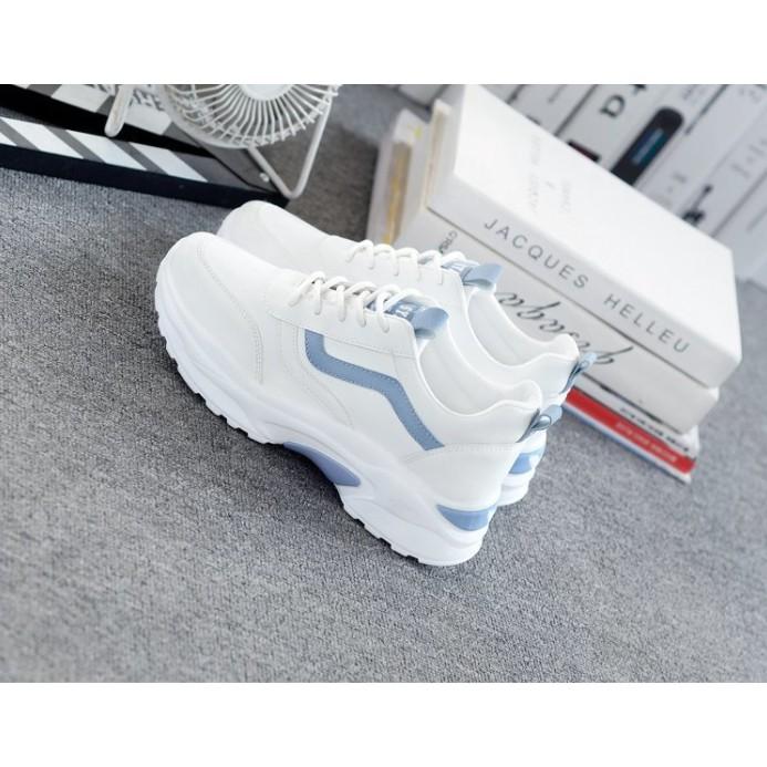 Giày sneaker nữ MS003 (xanh phối trắng