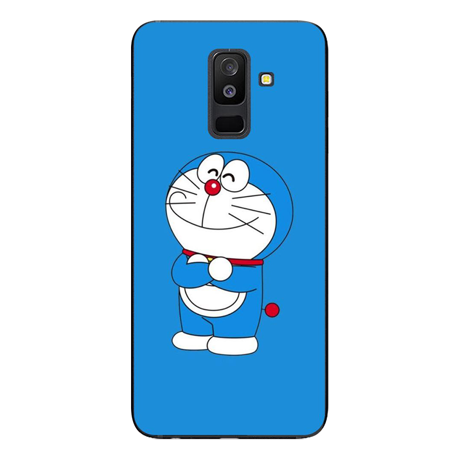 Ốp Lưng Dành Cho Samsung Galaxy A6 Plus - Mẫu Doremon Cười