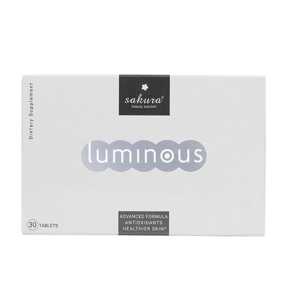 Viên uống trắng da cà chua trắng Sakura Luminous 30 viên