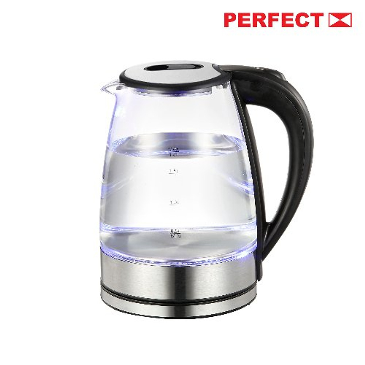 Ấm Đun Siêu Tốc Thủy Tinh Perfect PF-IN19 - Hàng Chính Hãng