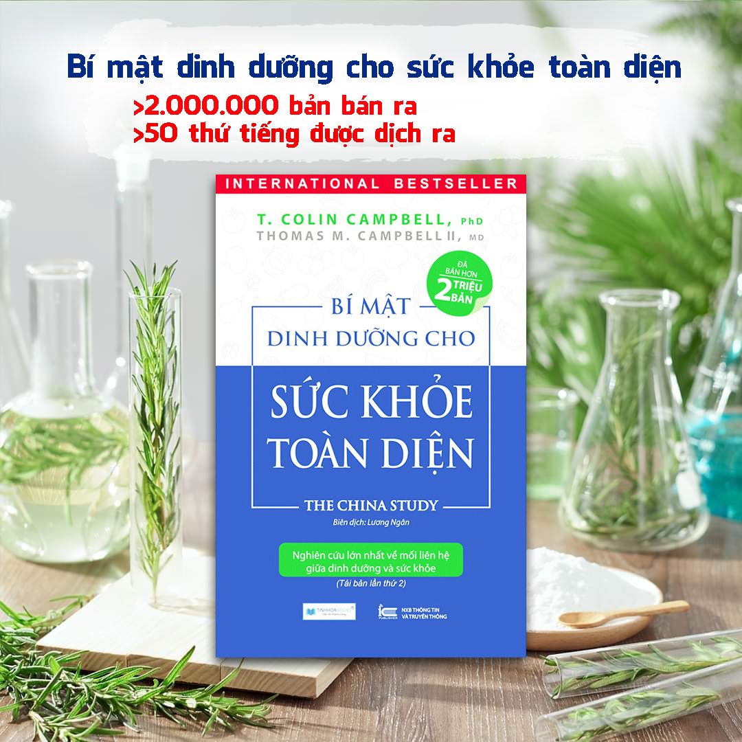 Combo sách: Ăn lành sống mạnh Trái đất thêm xanh + Bí mật dinh dưỡng cho sức khỏe toàn diện (TB) + Hành trình bánh xe y học