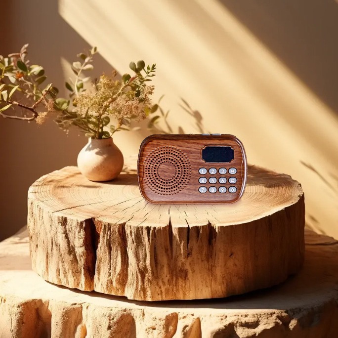 Loa học tiếng anh, Loa Pháp Thoại 1688 Bài Hàm Dưỡng Tâm Hồn mới nhất , Loa bluetooth 5.0 - Mẫu cổ điển