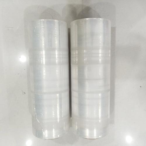 2 cuộn màng pe trắng chuyên dùng chít vali và hàng hóa các sản phẩm trên pallet 25cm- 1kg3 lõi 250g