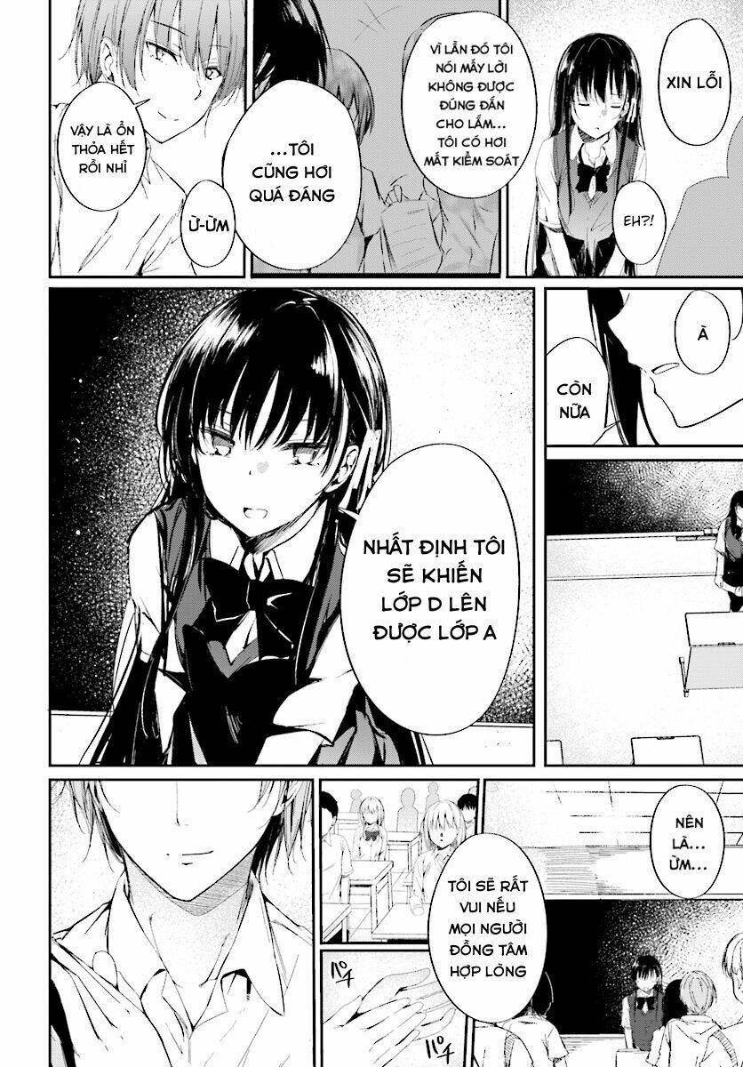 chào mừng đến với lớp học thượng đẳng: √horikita chapter 9 18