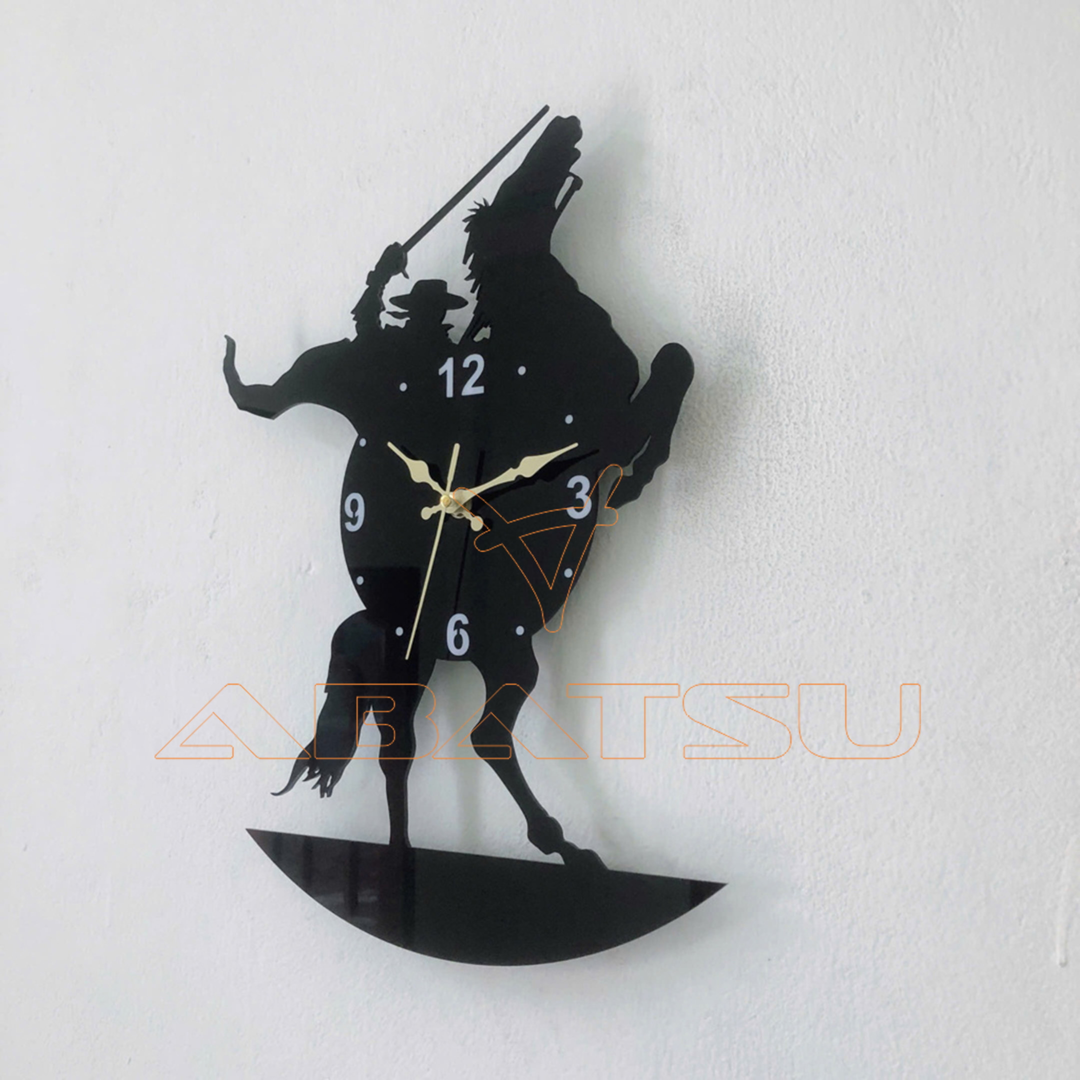 ( Bảo Hành 3 Năm) Đồng Hồ Treo Tường Kỵ Sĩ Mã Đáo Thành Công – May Mắn &amp; Phong Thủy