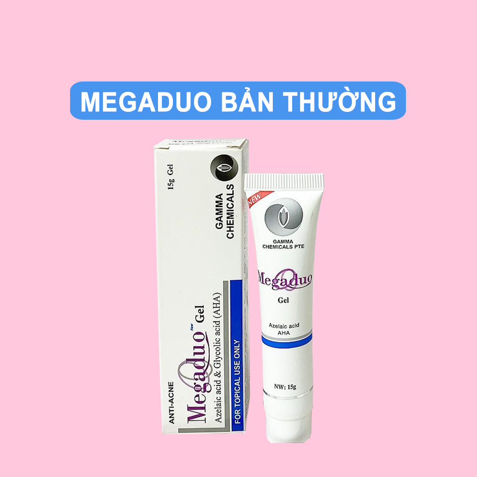 Megaduo Gel 15g - Giảm Mụn Trứng Cá, Ngừa Thâm, Mờ Sẹo, Dưỡng Da - Gam ma