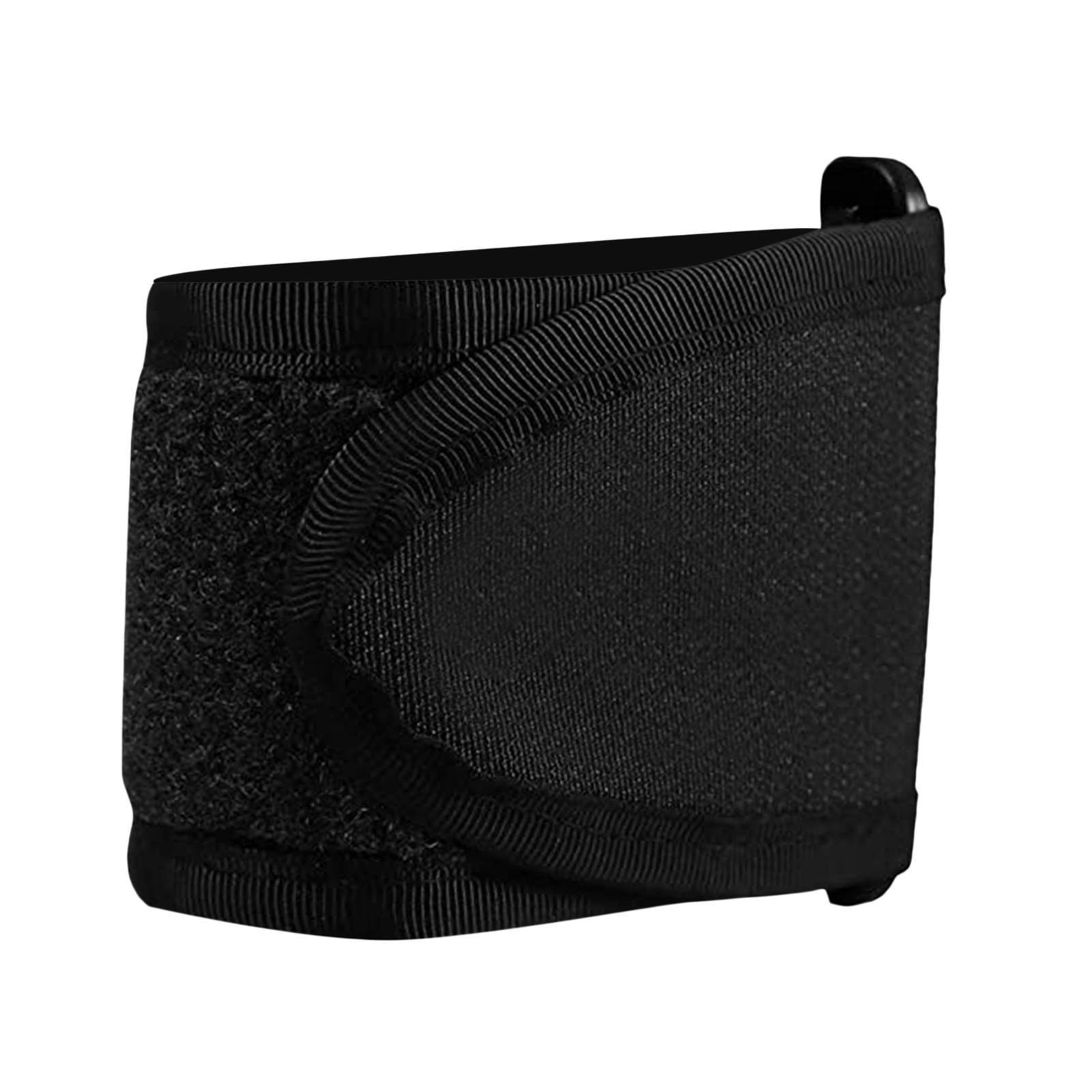 Golf Rangefinder Strap Range Device Bar Rail Black No Hole