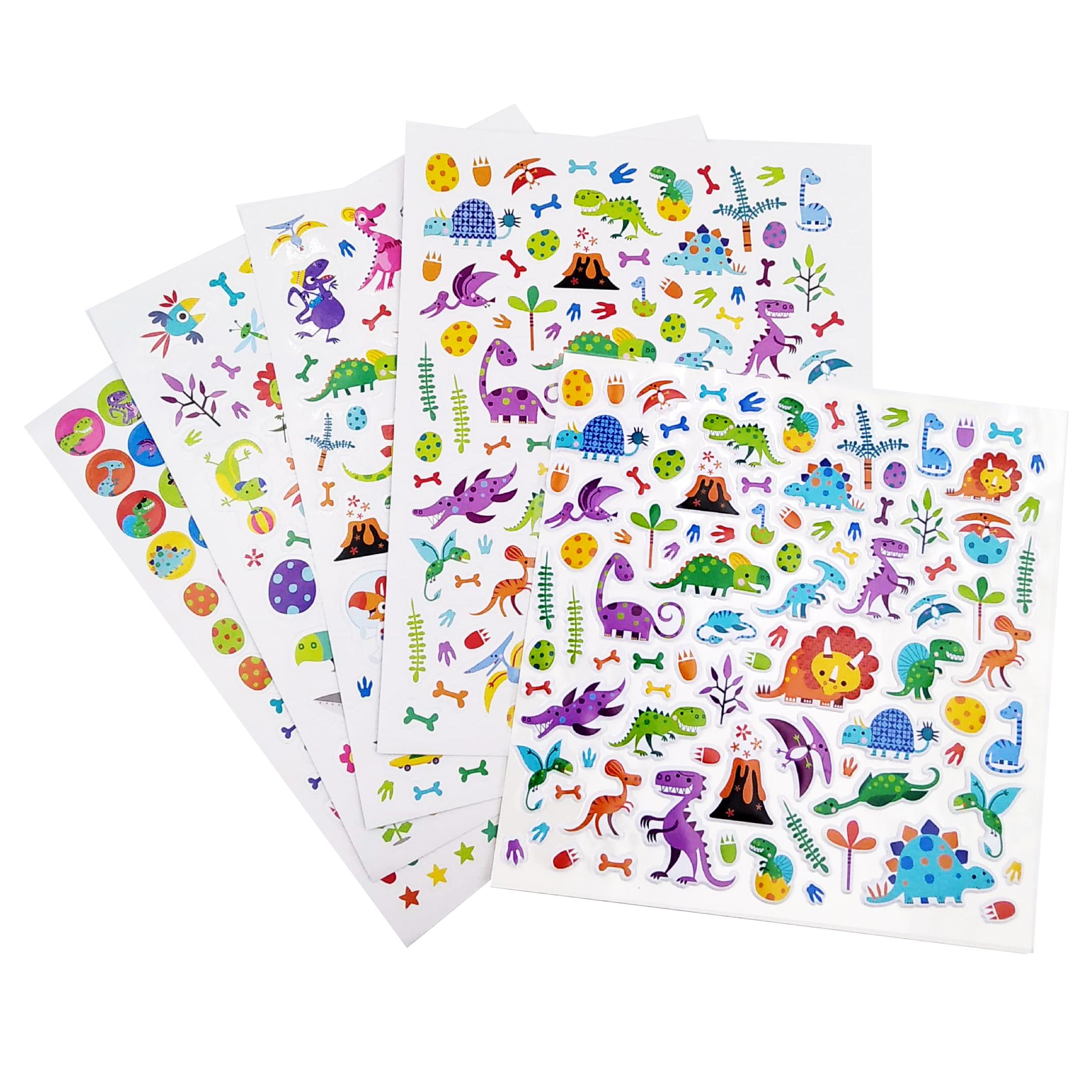 Dino World Sticker Activity Case