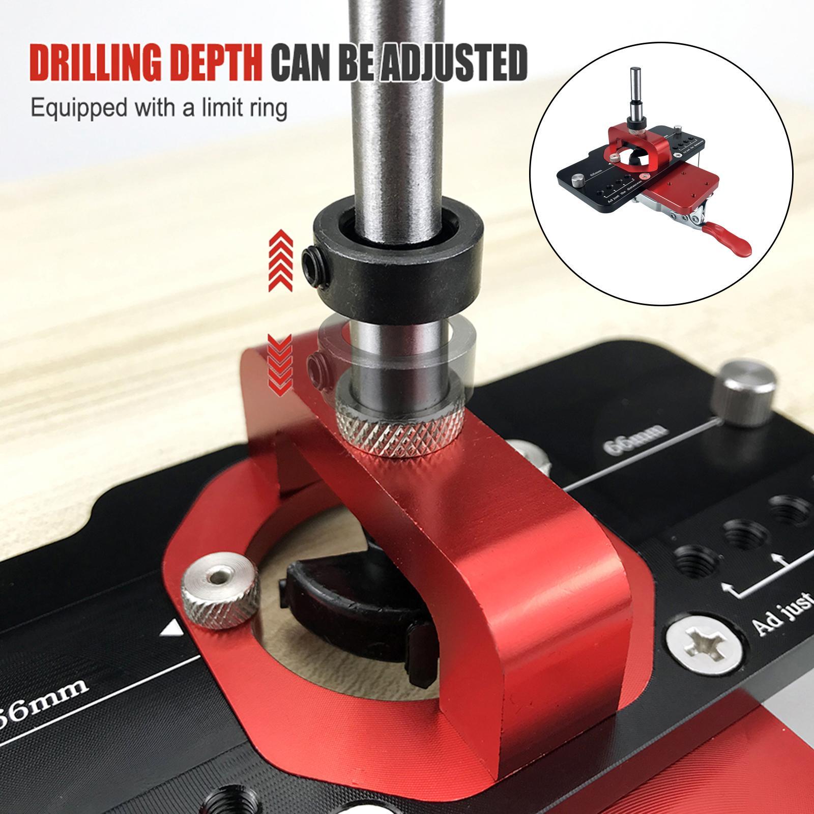 Hinge Boring Hole Drill Hole Drilling Guide Hole Opener Tools for Frame Door