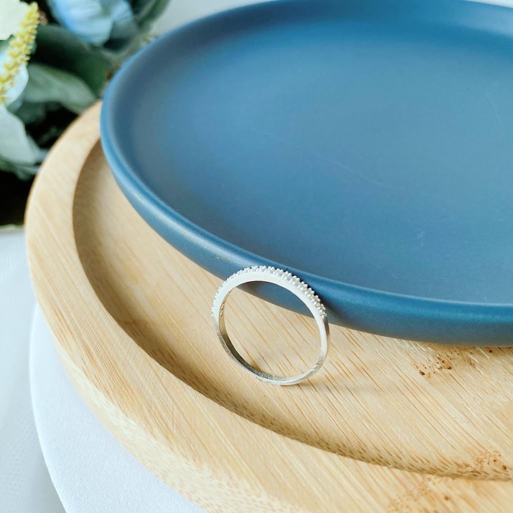 Nhẫn bạc 925 ANTA Jewelry, nhẫn nữ đính đá đẹp, đơn giản Sparking Line ATJ9022