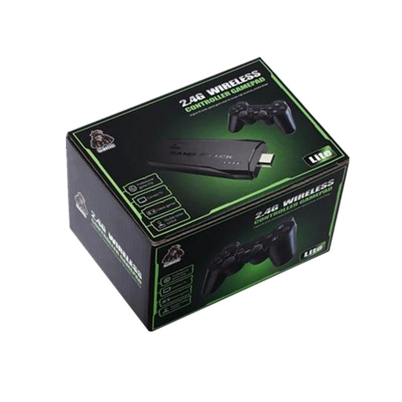 Trò chơi video Bảng điều khiển 64G Stick 10000 Trò chơi trò chơi video Lite Lite tích hợp bộ điều khiển không dây 4K HD cho Xmas Quà tặng Dropshipping