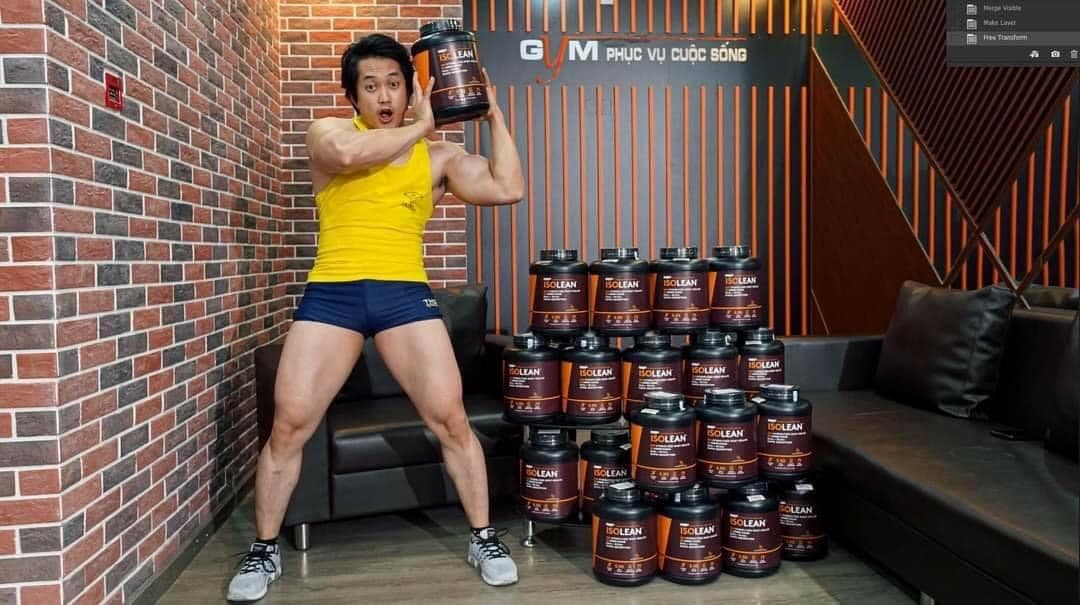 Nguồn cung cấp whey protein ISOLEAN Hydrolyzed Whey Protein Isolate - Hấp thu siêu nhanh, phục hồi cơ bắp (hộp) - 73 liều dùng