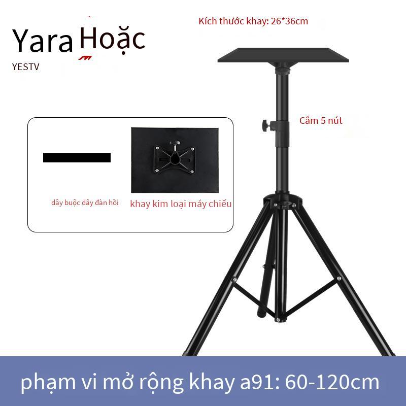 Đảm bảo chất lượng giá đỡ máy chiếu với khay giá đỡ có thể nâng lên chân máy thu nhỏ hỗ trợ mặt đất gói giá đỡ ẩn khung kính thiên văn
