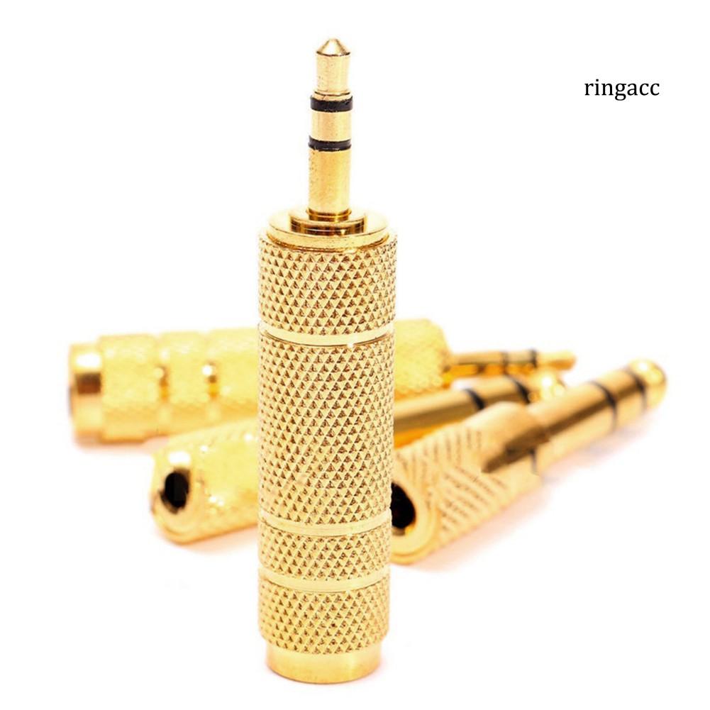 Set 4 Đầu Chuyển Đổi Âm Thanh Từ Đầu Cắm 6.5mm Sang 3.5mm Chuyên Dụng Cho Đàn Ghi Ta Điện