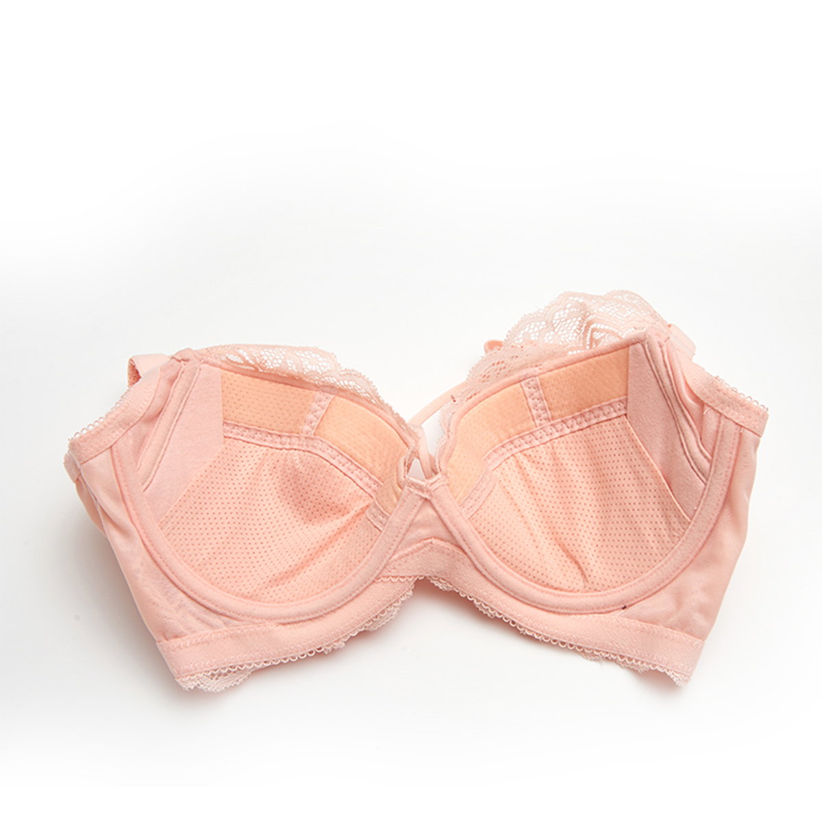 Áo ngực không gọng mút mỏng ren phối dây Tshirt iBasic BRAW083