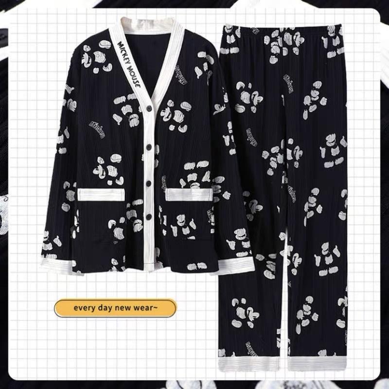 Bộ Ngủ Pyjama Nữ - Bộ Mặc Nhà Chất Cotton 100% Form Đẹp Hàng Chuẩn