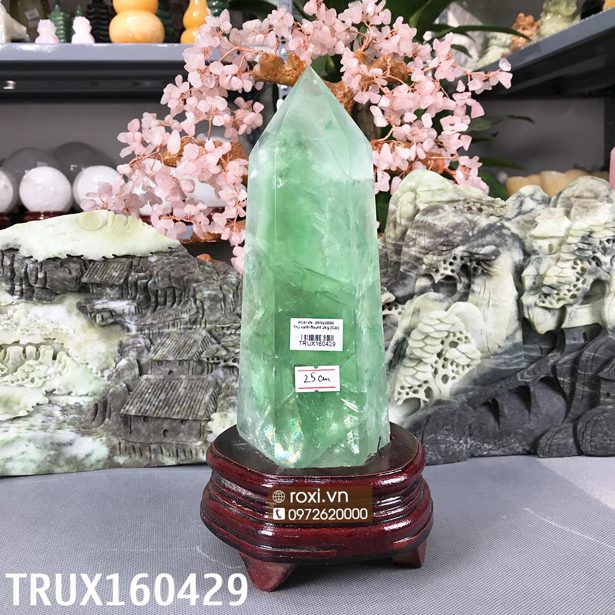 Trụ đá Fluorit xanh 25cm - 2Kg