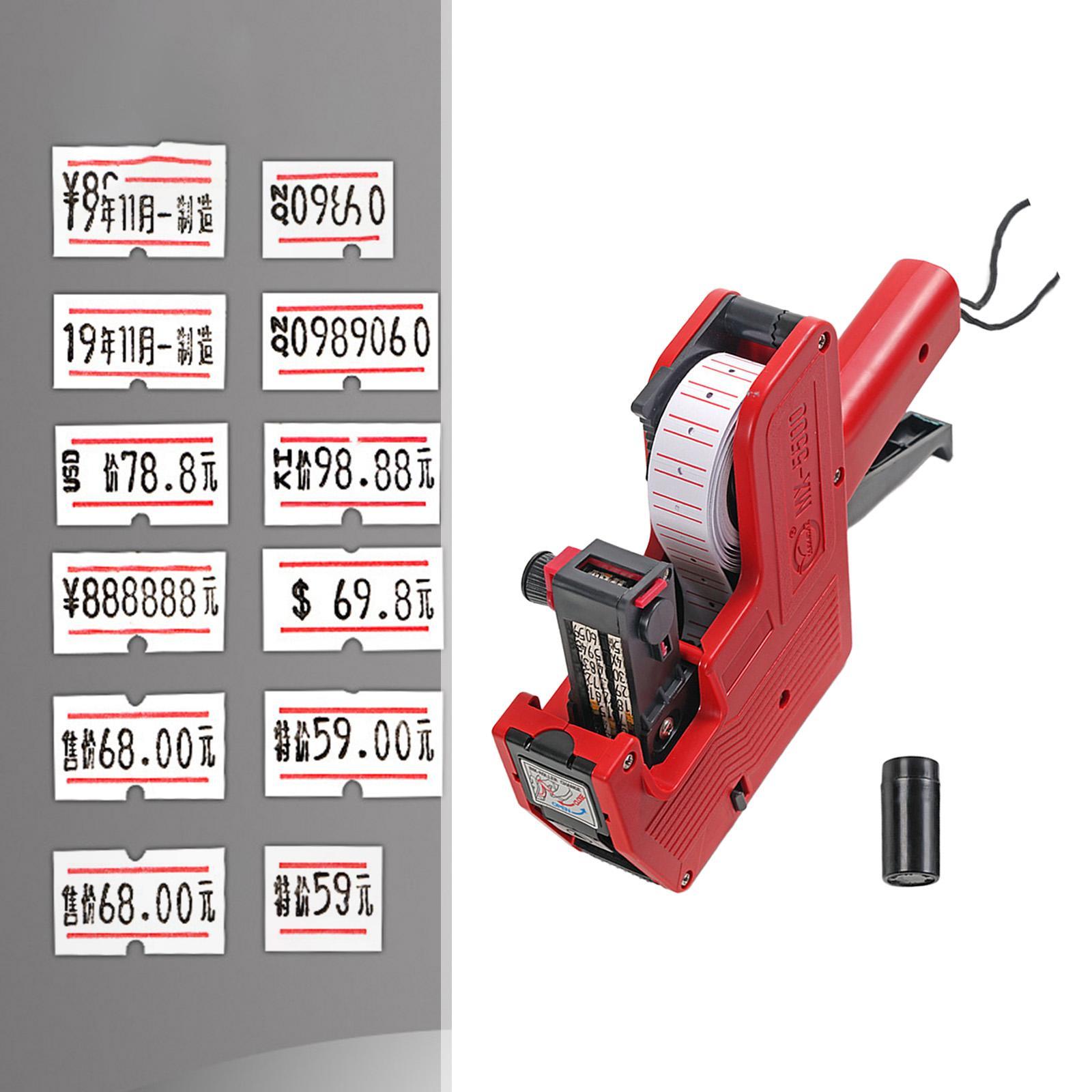 Price Pricing Tag Labeller with Sticker Labels Label Tag Marker Machine