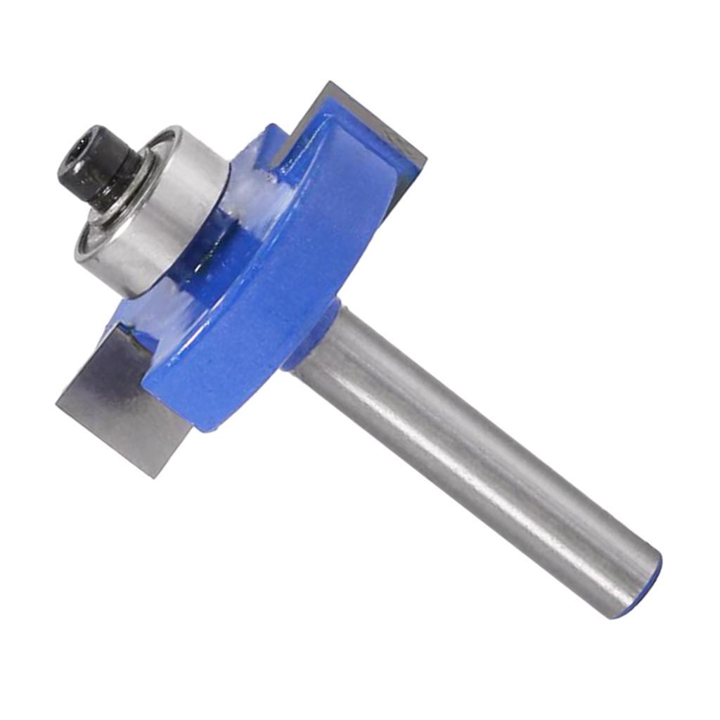 1/4'' Shank Alloy Slot Cutter Router Bit T Slot Cutter Woodworking Tools