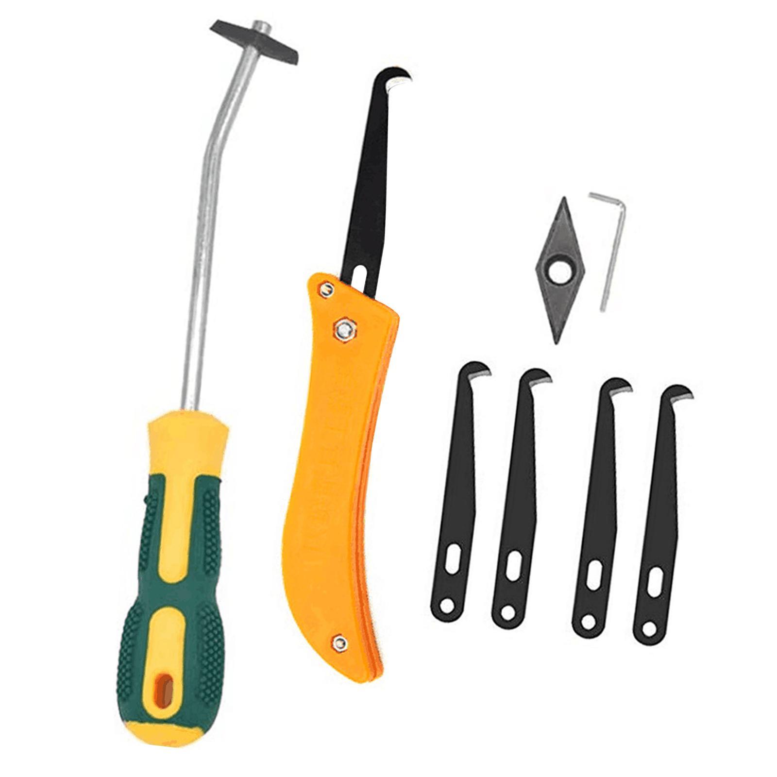8 Pieces Grout Removal Tool Remove Grout or Cleaning for Seams and Corner