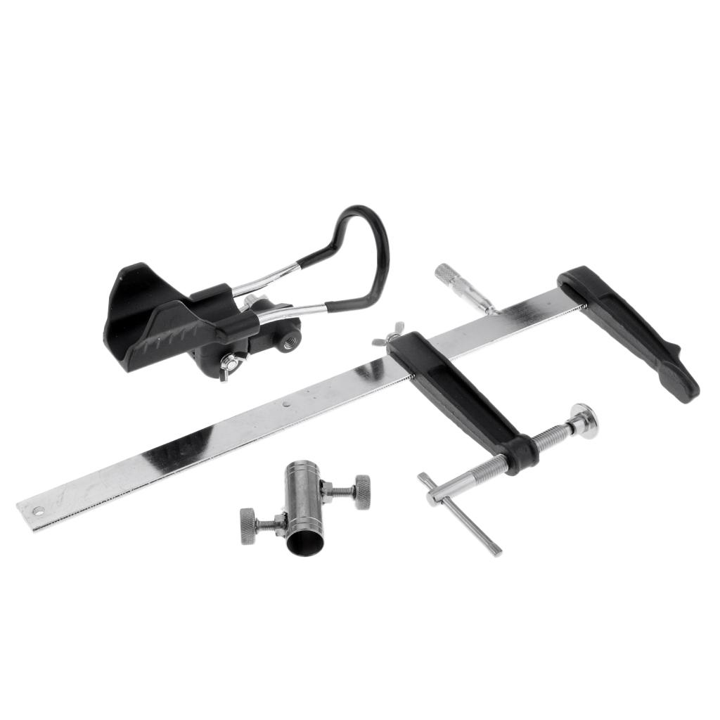 Rods Holder Support Pole Bracket Ground Support Stand With Baits Tray Stand