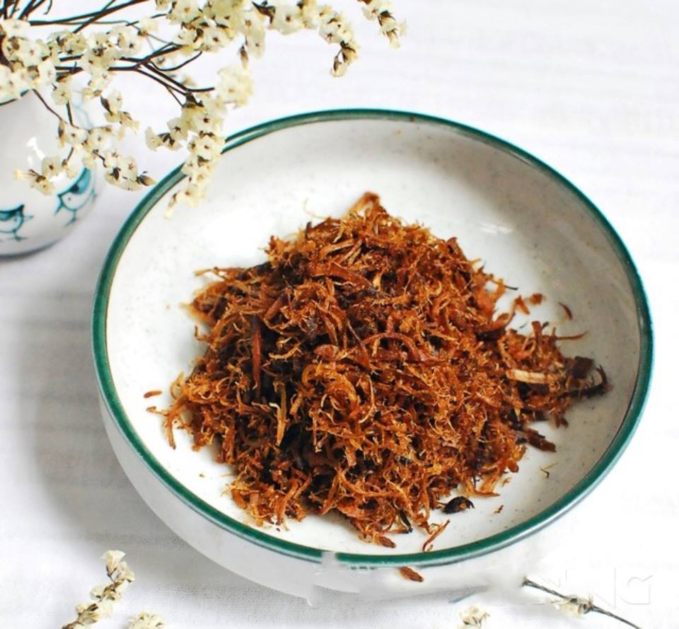 Chà Bông Nấm Hương Vị Cay Ngọt 100g Nấm Tươi Cười